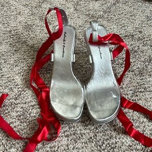 Clear light up shoes